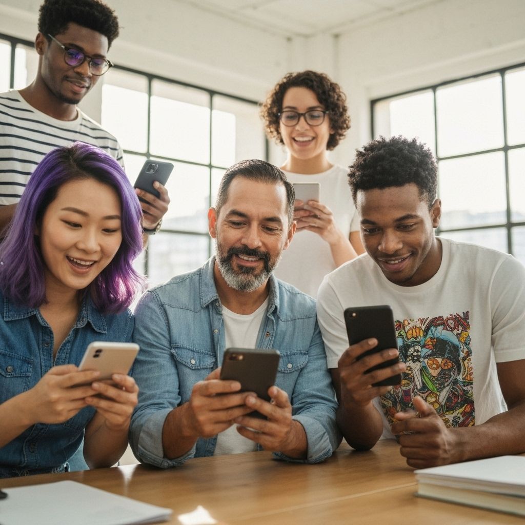 Social media engagement